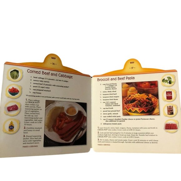 Rival Crock-Pot Slow Cooker Recipes Book 2008 Used Cookbook - Picture 16 of 16